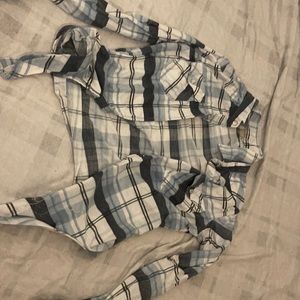 Passport blue flannel